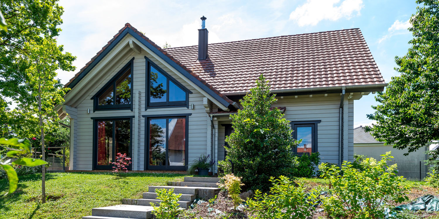 Constructeur de maison en bois massif en Alsace et Lorraine Bischheim