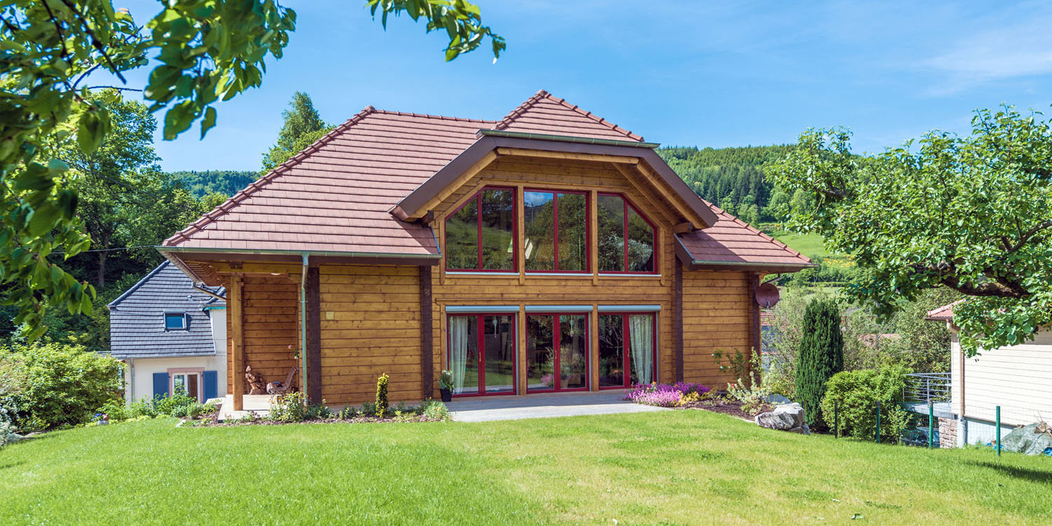 Maisons en bois massif Bischwiller