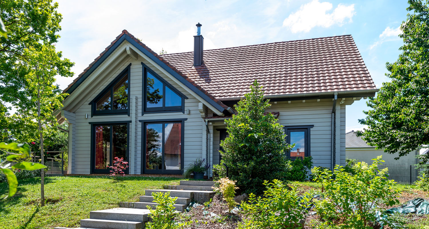 MAISON BOIS MASSIF | Polar Life Haus Constructeur de maison en bois massif en Alsace et Lorraine Bischheim