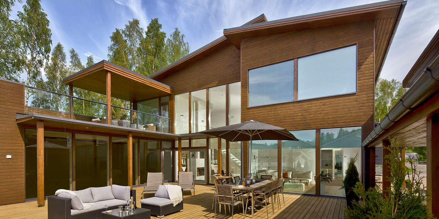 VILLAS MAISONS MODERNES_7 1500X750 | Polar Life Haus Quel bois choisir pour une maison à ossature bois ? Illkirch-Graffenstaden