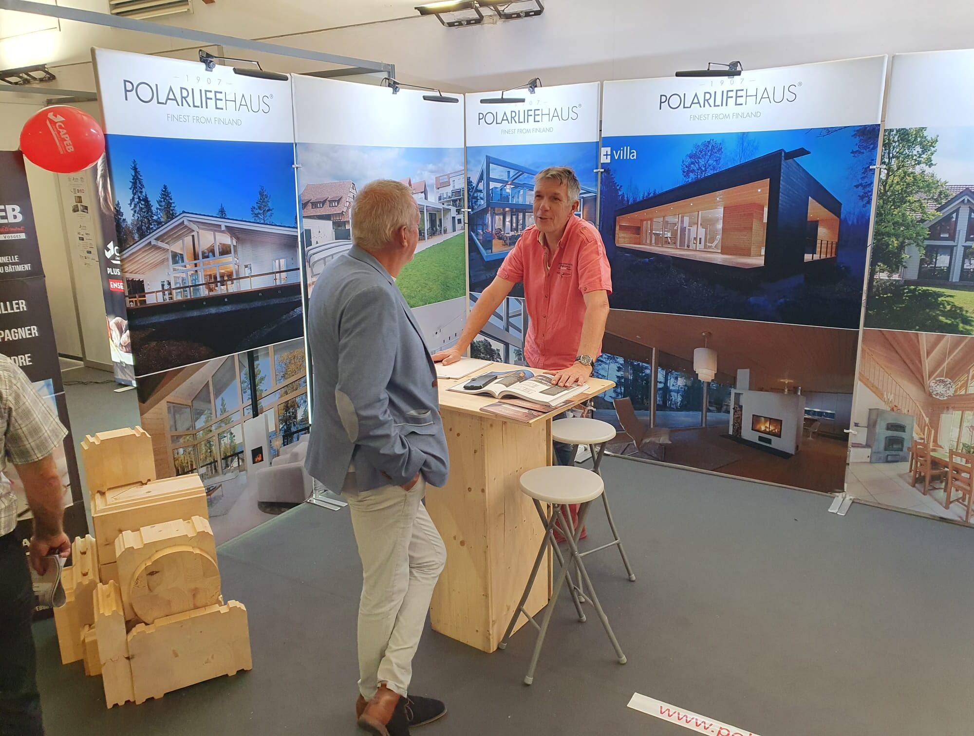 PHOTO 2023 09 22 16 12 57 2000X1512 | Polar Life Haus Présence de Polar Life Haus Alsace Moselle au Salon Habitat et Bois de Epinal Strasbourg